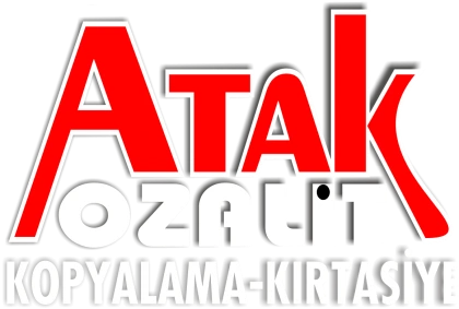 Atak Ozalit Kopyalama · Kırtasiye