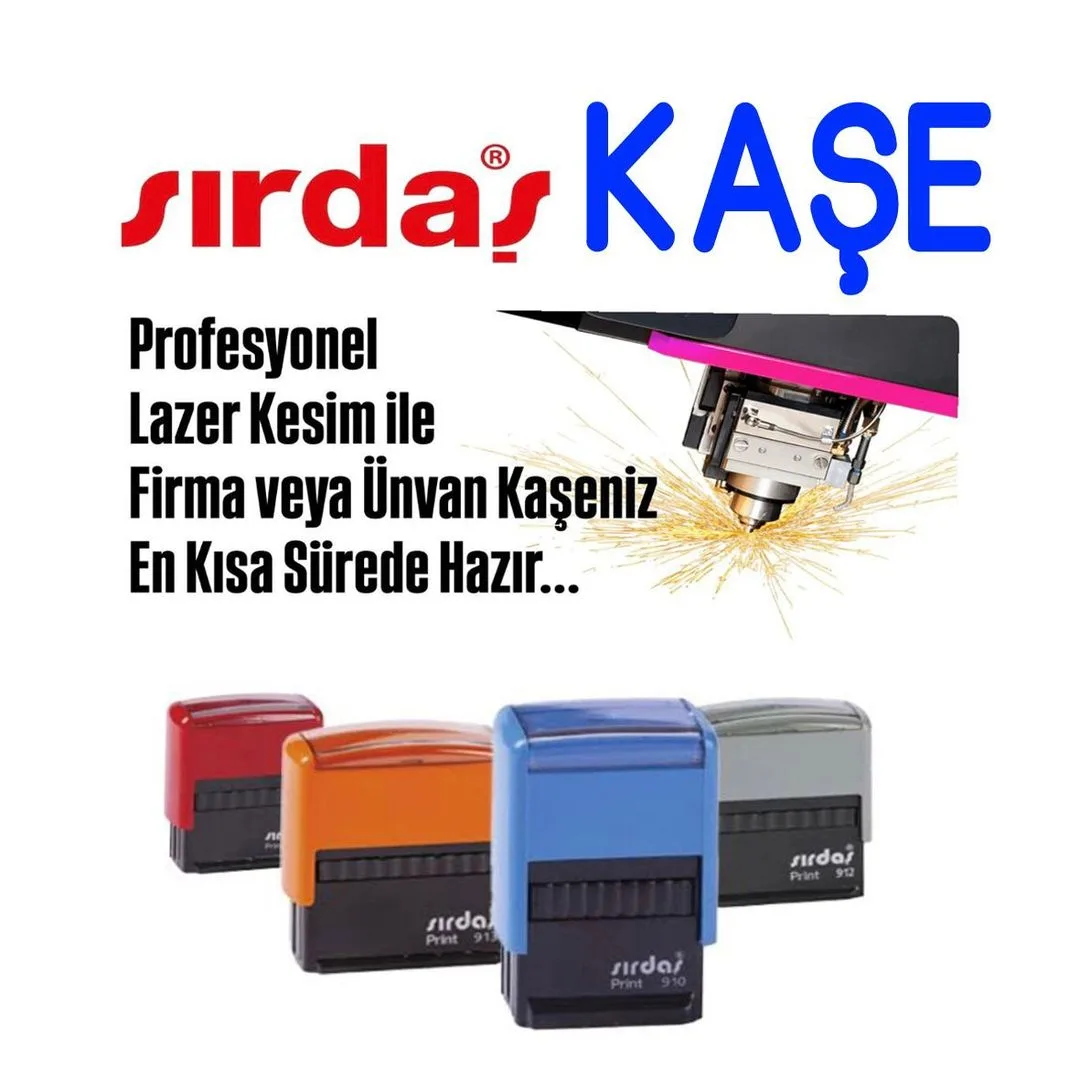 Sırdaş marka otomatik kaşe modelleri